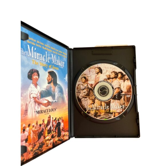 The Miracle Maker DVD 2000 Family Religious Movie Ralph Fiennes Pre-Owned - Picture 2 of 4